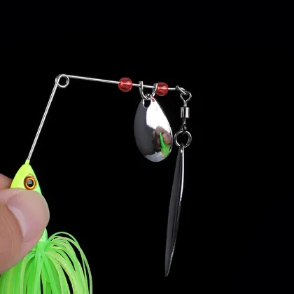 Booyah Jig Bait Indiana Slow Willow Leaf Spinner Fishing Lures 21g 28g SUPERIORFISHING