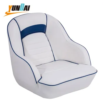 Wholesale Swivel Fishing Pontoon Boat Seats: Deluxe Hot Selling Captain Bucket Seat with Boat Seat Cover