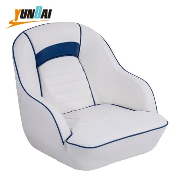 Wholesale Swivel Fishing Pontoon Boat Seats: Deluxe Hot Selling Captain Bucket Seat with Boat Seat Cover