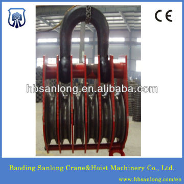 six sheave pulley block/ marine pulley block