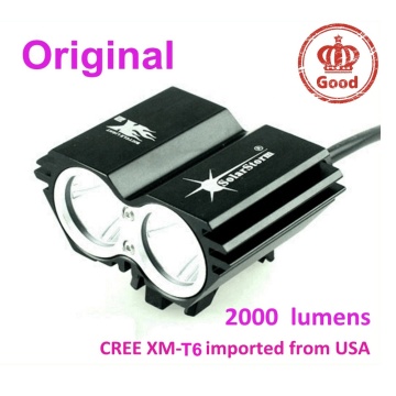 2000 Lumen LED Cree XM-T6 Solarstorm X2 Bicycle Bike Front Light: Bright and Efficient Illumination for Your Ride