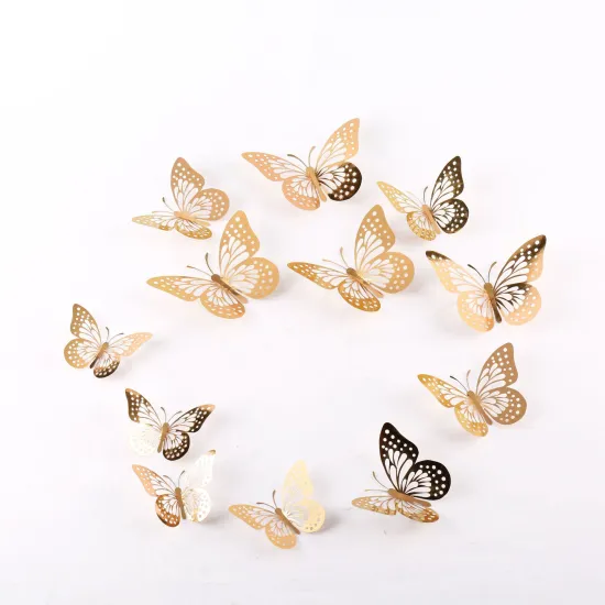 Wholesale Butterfly Shaped 3D Cake Decorating Supplies & Kids Wall Stickers