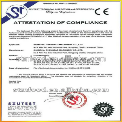 ST-868 For Hot Dog Arabic Pastry Machine Pastry Bread