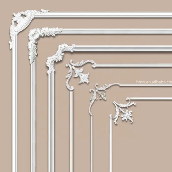 Polyurethane Picture Window Frame Molding - Decorative PU Plastic Wall Frame Moulding