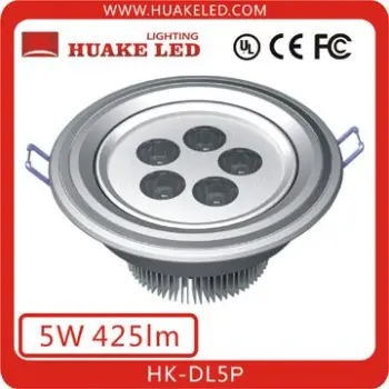 5 Inches ABS Shell 5x1w Recessed LED Downlight