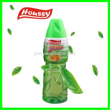 Famous brand houssy 500ml price green tea drink