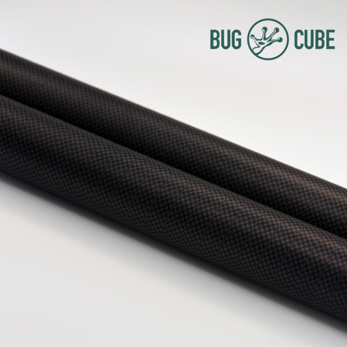 Haste telescópica de fibra de carbono super longa lagarto