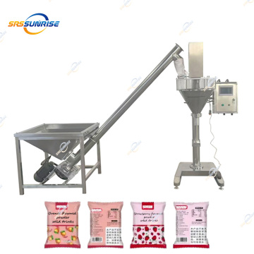Commercieel droog poeder cosmetisch gezondheidsproduct supplement tas jar vulmachine