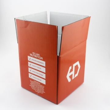 Custom hot sale folding corrugated cardboard carton shipping boxes