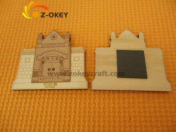 lovely Custom fridge magnet with Wooden Plate