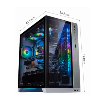 LIAN LI ROG Certified O11D XL Computer Case for E-ATX/ATX/M-ATX/ITX Motherboards