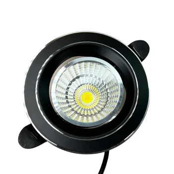 Adjustable Recessed Spotlights for Commercial Spaces: Gold Reflector Led Downlights for Hotels