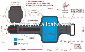 hot sale cheap new style promotional neoprene armband for running