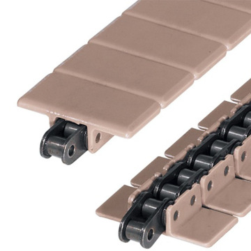 843 Straight Plastic Table Top Conveyor Chain with Stainless Steel Roller