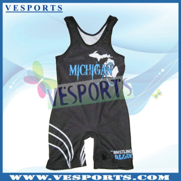 Cheap Custom Sublimated Wrestling Singlets