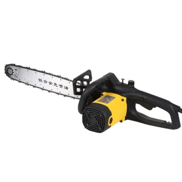 1800W Corded Electric Lawn Mower and Chain Saw: Garden Supplies in Yellow with 240V Power Supply