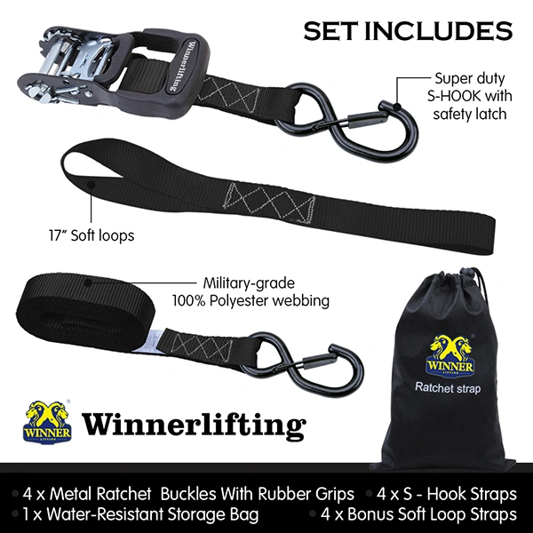 Best Ratchet Straps For Car Hauling Good Value for Money