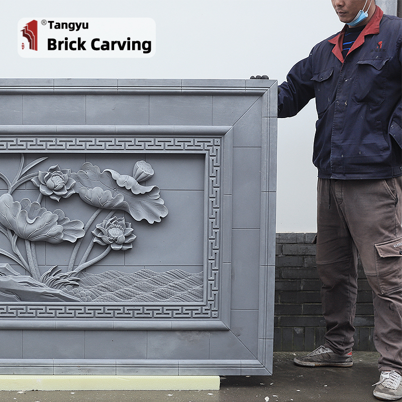 Flower and plant reliefs