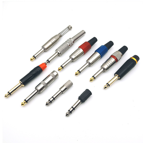 6.35mm Audio Microphone Amplifier Guitar Mono Stereo Plug