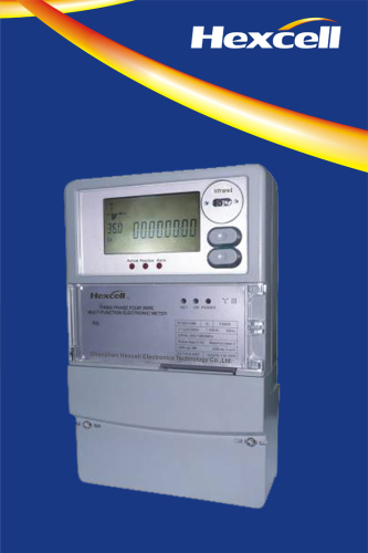 Three Phase Multi-Functional GPRS Energy Meter