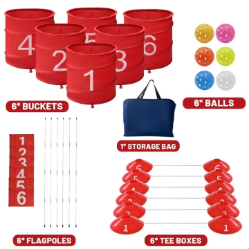 New Factory Price Backyard Bucket Golf Game for Family, Adults and Kids
