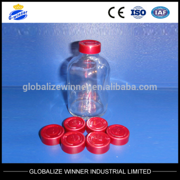7ml-100ml glass vial tear off aluminum cap