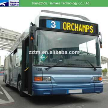 Rolling bus LED sign for showing destination and route number