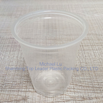 Transparent recyclable pp based material ice cream cup