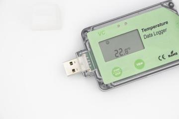Cold Chain mini USB Temperature Logger with LCD