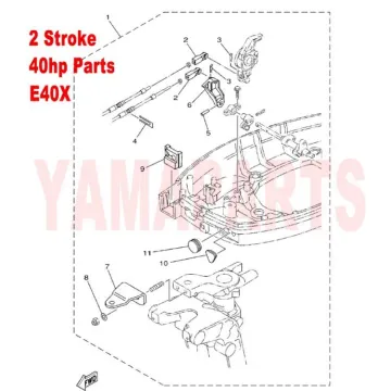 Grommet for Yamaha Hidea Parsun Seatan 2 Stroke 40HP Outboard Engine SPARE PARTS