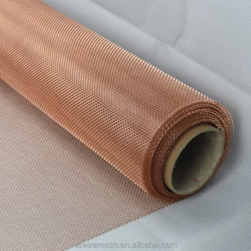 99999 Pure Copper Woven Wire Mesh Screen Fabric