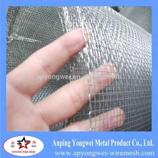 YW-Galvanized square wire mesh(plain weave)(china manufacture)