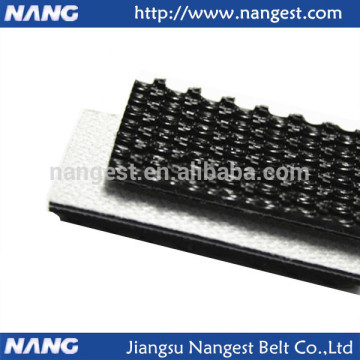 Black PVC antiskid conveyor belt