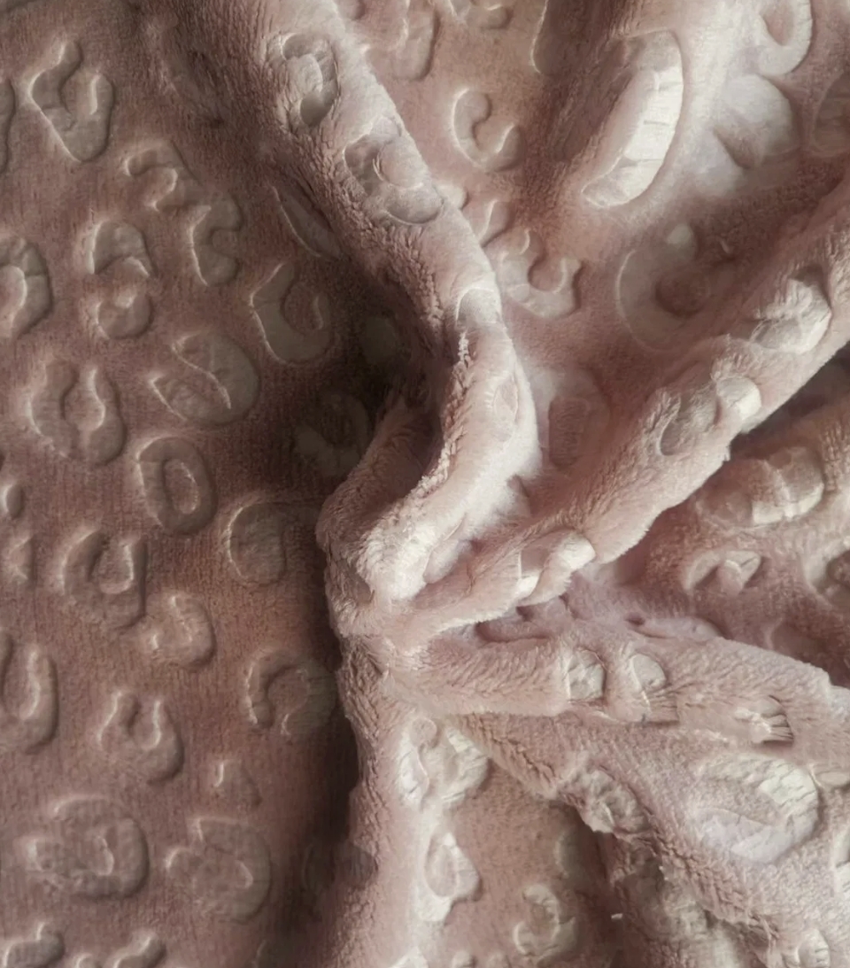 Tela de franela en relieve 3D 100% poliéster