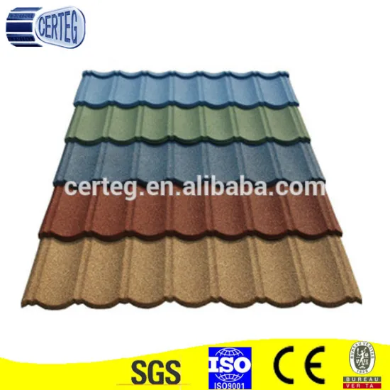 Economic Steel Roofing Sheet with Color Stone Coated