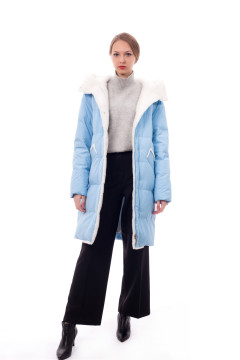 Áo khoác cotton cổ áo thô