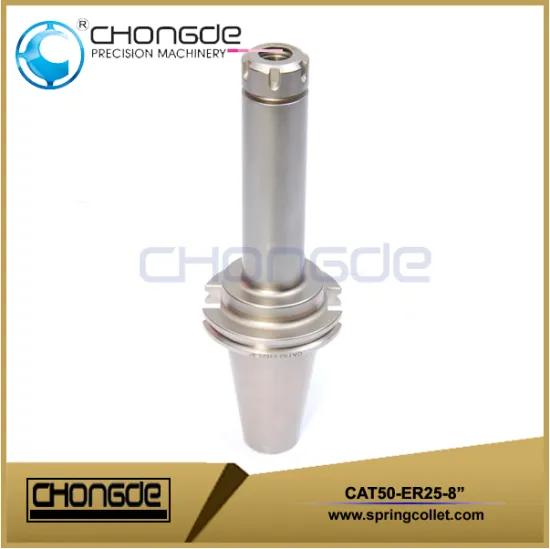 CAT50-ER25-8" Collet Chuck CNC Machine Tool Holder
