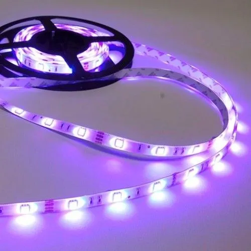 Ultra Bright Flexible Led Strip Lights 12 V Green / Purple 19.2w / M