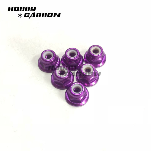 Anodized Aluminum Nylon Lock Nuts ayon sa Sukatan