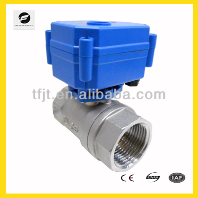 2 way motorized valve, safety ball valve 3v 6v 12v 24v 110v 220v for water heater, water control