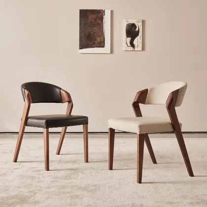 Solid Wood Dining Chairs for Home Furniture Table