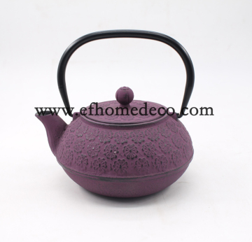Cast Iron Enamel Teapot Set Water Kettle