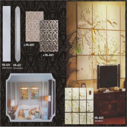 PU & Polyurethane Assembling relief wall-board