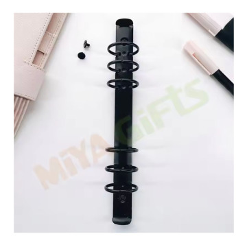 Custom Metal Quality A5A6A7 19mm 25mm 30mm Black Color Ring Binder