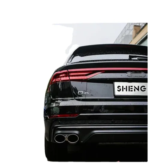 Upgrade Car Bumper Kit for Audi Q8 2018-2022 - RSQ8 Style with Grille and Rear Lip Exhaust Pipes