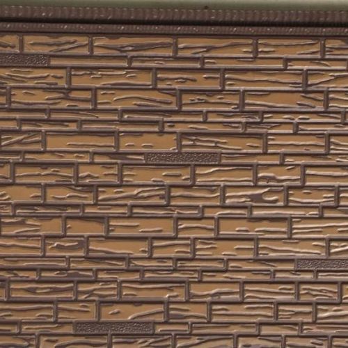 Waterproof pu foam metal decorative external wall siding