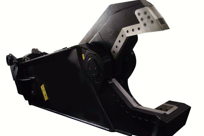 Excavator hydraulic dismantling shear