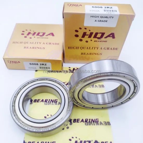 High Speed Motor Bearing: Types 6010ZZ, 6011ZZ, 6012ZZ, 6013ZZ, 6014ZZ, 6015ZZ, 6016ZZ, 6017ZZ, 6018ZZ, 6019ZZ, 6020ZZ