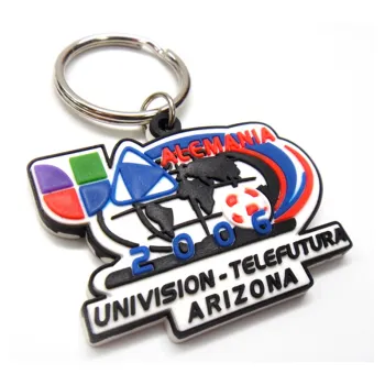 Custom Shaped Soft PVC 2D Keychains