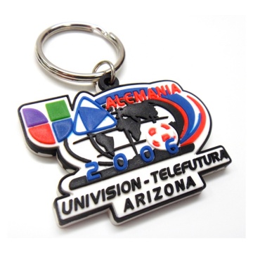Custom Shaped Soft PVC 2D Keychains